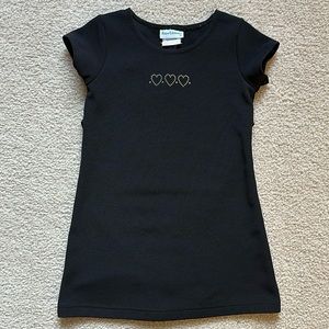 Rare Editions girls black dress